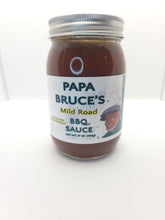 Load image into Gallery viewer, 18 oz. Papa Bruce&#39;s &quot;Mild Road&quot; BBQ Sauce (No high fructose corn syrup/ gluten free/ vegan friendly)

